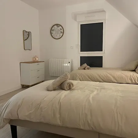 Semesterbostad Family House With Garden, 10 Min From The Center Of Rouen *